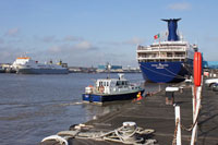 Ocean Countess at Tilbury - Photo:  Ian Boyle, 15th April 2010