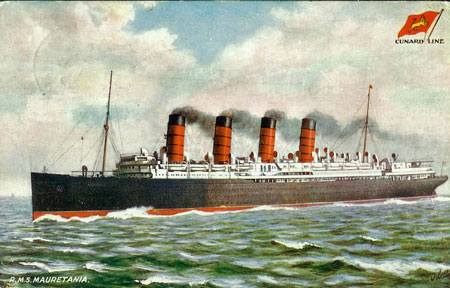 MAURETANIA - Cunard Line - www.simplonpc.co.uk