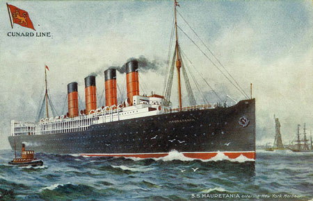 MAURETANIA - Cunard Line - www.simplonpc.co.uk