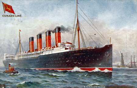 MAURETANIA - Cunard Line - www.simplonpc.co.uk