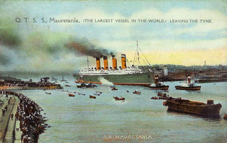 MAURETANIA - Cunard Line - www.simplonpc.co.uk