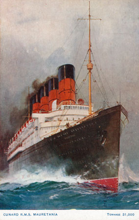 MAURETANIA - Cunard Line - www.simplonpc.co.uk