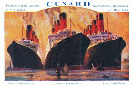 MAURETANIA - Cunard Line - www.simplonpc.co.uk