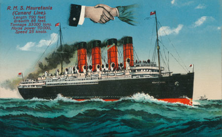 MAURETANIA - Cunard Line - www.simplonpc.co.uk