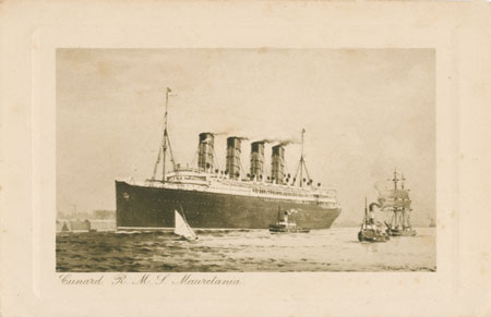 MAURETANIA - Cunard Line - www.simplonpc.co.uk