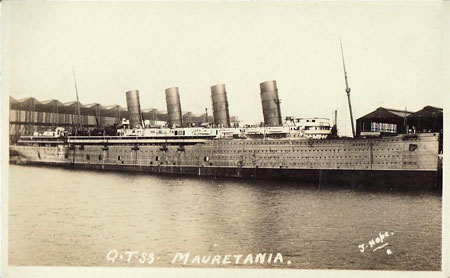 MAURETANIA - Cunard Line - www.simplonpc.co.uk