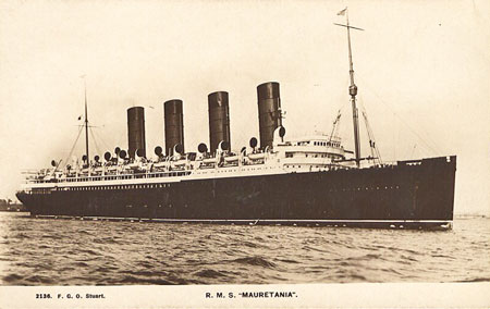 MAURETANIA - Cunard Line - www.simplonpc.co.uk