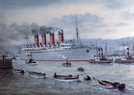 MAURETANIA - Cunard Line - www.simplonpc.co.uk