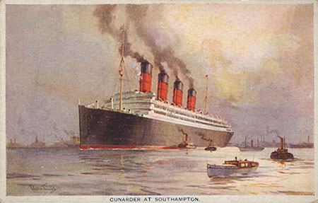 AQUITANIA - Cunard Line - www.simplonpc.co.uk