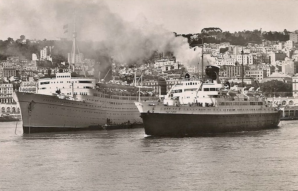 Cunard CARONIA of 1948 - www.simplonpc.co.uk