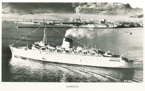 CARONIA of 1948 - www.simplonpc.co.uk