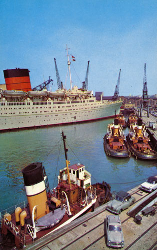 Cunard CARONIA of 1948 - www.simplonpc.co.uk