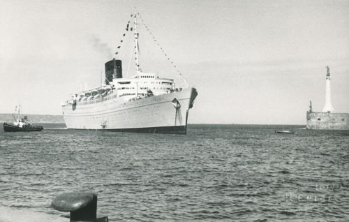 Cunard CARONIA of 1948 - www.simplonpc.co.uk