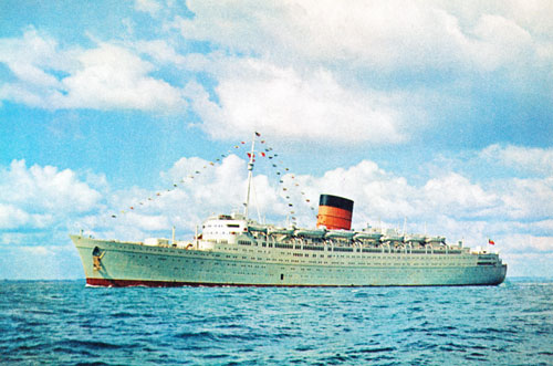 CARONIA of 1948 - www.simplonpc.co.uk