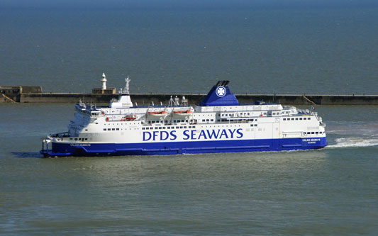 CALAIS SEAWAYS - DFDS - www.simplonpc.co.uk - Photo: ©2013 Ian Boyle