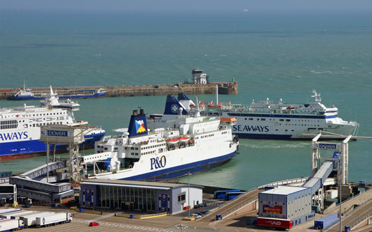 DEAL SEAWAYS - DFDS - www.simplonpc.co.uk - Photo: ©2012 Ian Boyle