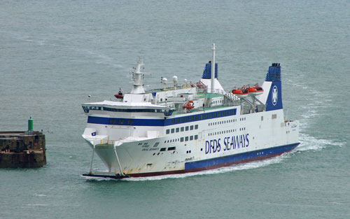 DEAL SEAWAYS - DFDS - www.simplonpc.co.uk - Photo: ©2012 Ian Boyle