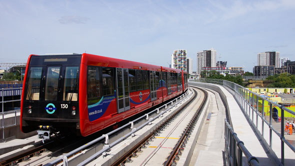 DLR - Pudding Mill Line - Photo: © Ian Boyle, 17th June 2014 - www.simplonpc.co.uk