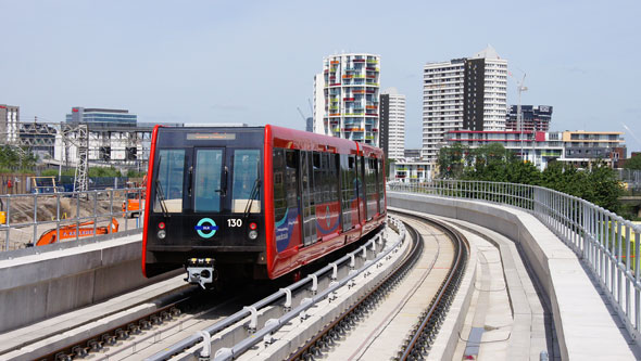 DLR - Pudding Mill Line - Photo: © Ian Boyle, 17th June 2014 - www.simplonpc.co.uk