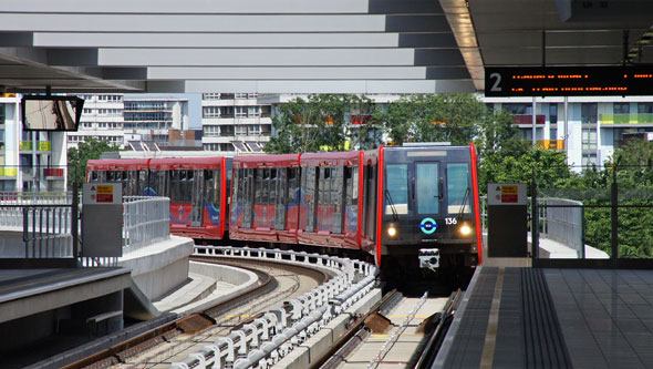 DLR - Pudding Mill Line - Photo: © Ian Boyle, 17th June 2014 - www.simplonpc.co.uk