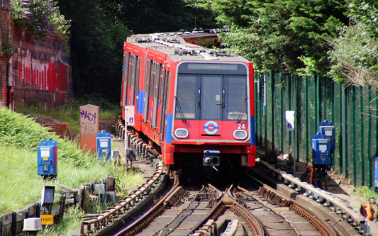 DLR - Bow Church - Photo: © Ian Boyle, 17th June 2014 - www.simplonpc.co.uk