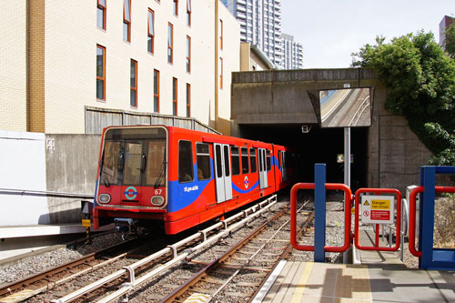 DLR - Bow Church - Photo: © Ian Boyle, 17th June 2014 - www.simplonpc.co.uk