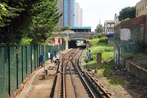 DLR - Bow Church - Photo: © Ian Boyle, 17th June 2014 - www.simplonpc.co.uk