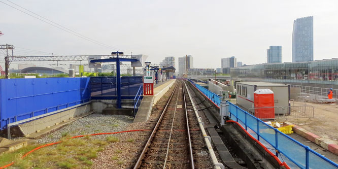 DLR - Pudding Mill Lane - Photo: © Ian Boyle, 12th April 2014 - www.simplonpc.co.uk