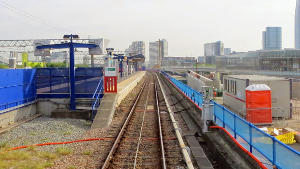 DLR - Pudding Mill Lane - Photo: © Ian Boyle, 12th April 2014 - www.simplonpc.co.uk