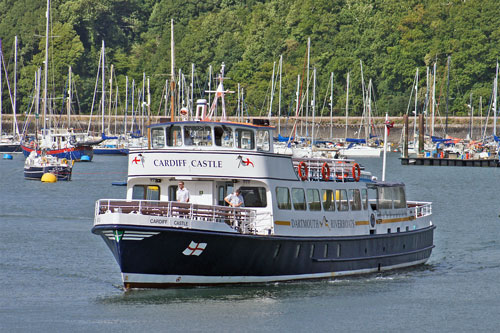 CARDIFF CASTLE - Dartmouth Riverboats - Photo: ©2011 Ian Boyle - www.simplonpc.co.uk