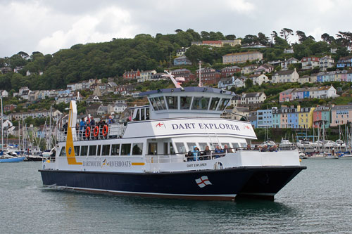 DART EXPLORER - Dartmouth Riverboats - Photo: ©2011 Ian Boyle - www.simplonpc.co.uk