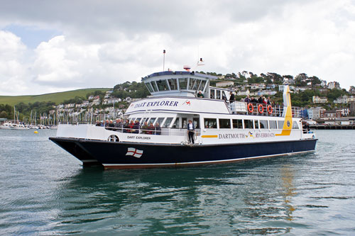 Dartmouth Riverboats - Photo: 2012 Ian Boyle - www.simplompc.co.uk - Simplon Postcards