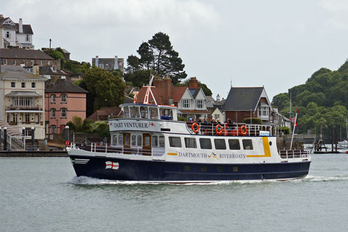 DART VENTURER - Dartmouth Riverboats - Photo: ©2011 Ian Boyle - www.simplonpc.co.uk