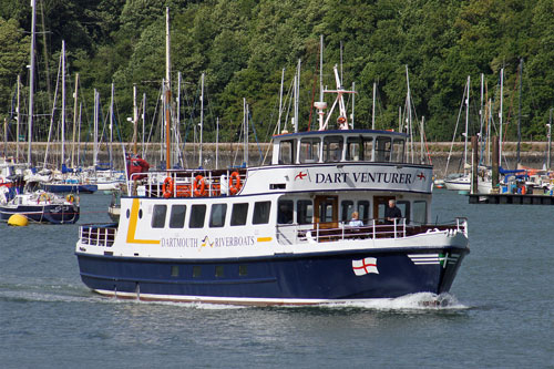 DART VENTURER - Dartmouth Riverboats - Photo: ©2011 Ian Boyle - www.simplonpc.co.uk