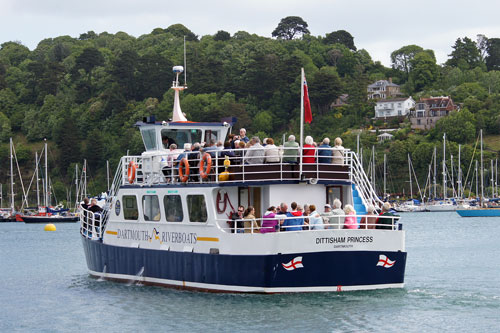 DITTISHAM PRINCESS - Dartmouth Riverboats - Photo: ©2011 Ian Boyle - www.simplonpc.co.uk