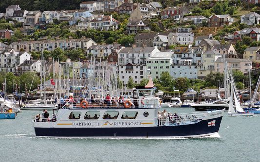 DITTISHAM PRINCESS - Dartmouth Riverboats - Photo: ©2011 Ian Boyle - www.simplonpc.co.uk