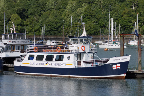 DITTISHAM PRINCESS - Dartmouth Riverboats - Photo: ©2011 Ian Boyle - www.simplonpc.co.uk