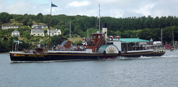 KINGSWEAR CASTLE - Dartmouth Riverboats - Photo: ©2013 Colin Percival - www.simplonpc.co.uk