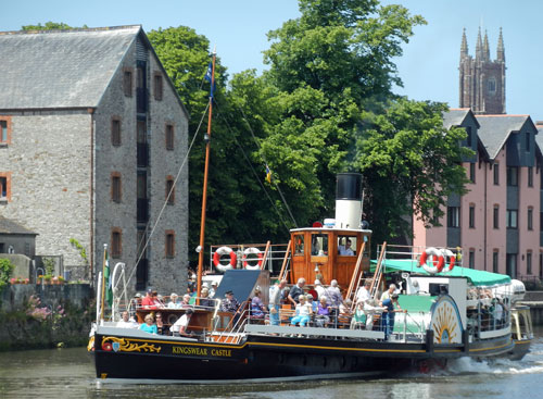 KINGSWEAR CASTLE - Dartmouth Riverboats - Photo: ©2013 Mike Tedstone - www.simplonpc.co.uk