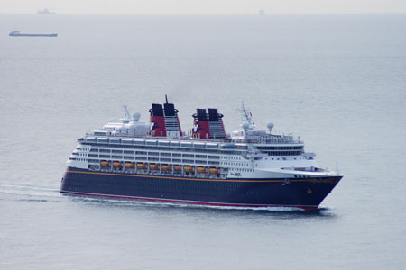 DISNEY MAGIC at Dover - Photo: © Ian Boyle, 6th July 2010 - www.simplonpc.co.uk