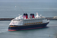 DISNEY MAGIC at Dover - Photo:  Ian Boyle, 6th July 2010 - www.simplonpc.co.uk