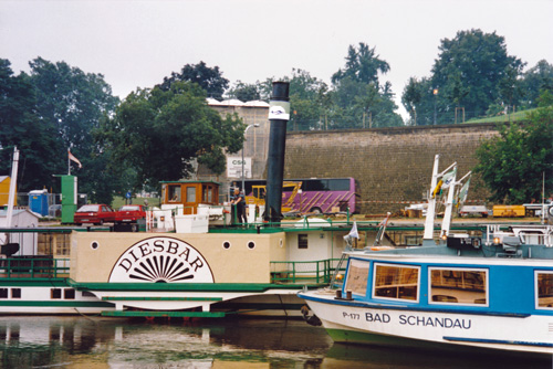 DIESBAR - Dresden Weisse Flotte - Simplon Postcards - simplonpc.co.uk - Photo: ©1978 Ian Boyle