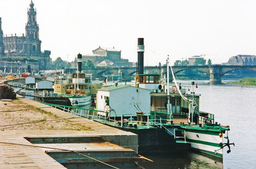 DIESBAR - Dresden Weisse Flotte - Simplon Postcards - simplonpc.co.uk - Photo: ©1978 Ian Boyle