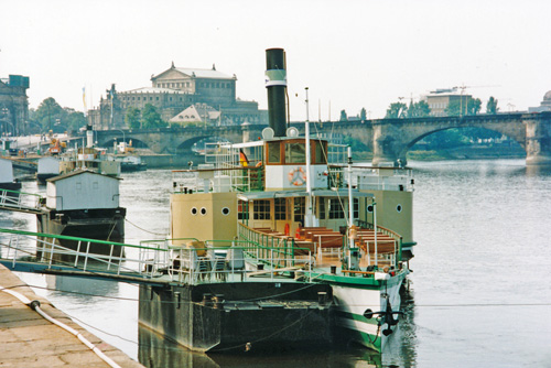 DIESBAR - Dresden Weisse Flotte - Simplon Postcards - simplonpc.co.uk - Photo: ©1978 Ian Boyle