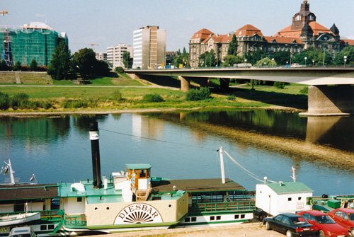 DIESBAR - Dresden Weisse Flotte - Simplon Postcards - simplonpc.co.uk - Photo: ©1978 Ian Boyle