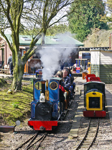 East Herts Miniature Railway - Photo: © Ian Boyle, 2nd April 2013 -  www.simplonpc.co.uk