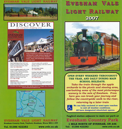 EVESHAM VALE LIGHT RAILWAY - www.simplonpc.co.uk