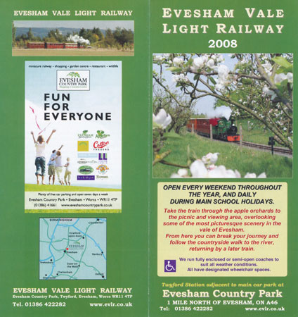 EVESHAM VALE LIGHT RAILWAY - www.simplonpc.co.uk