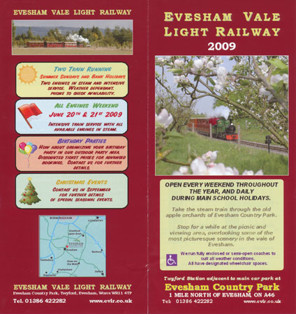 EVESHAM VALE LIGHT RAILWAY - www.simplonpc.co.uk