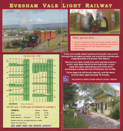 EVESHAM VALE LIGHT RAILWAY - www.simplonpc.co.uk